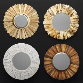 A set of mirrors